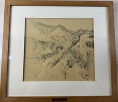 Paul Burckhardt (1880-1961) Zeichnung Handsigniert