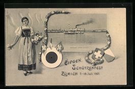 Zürich, Eidg. Schützenfest 7.-18.7.190