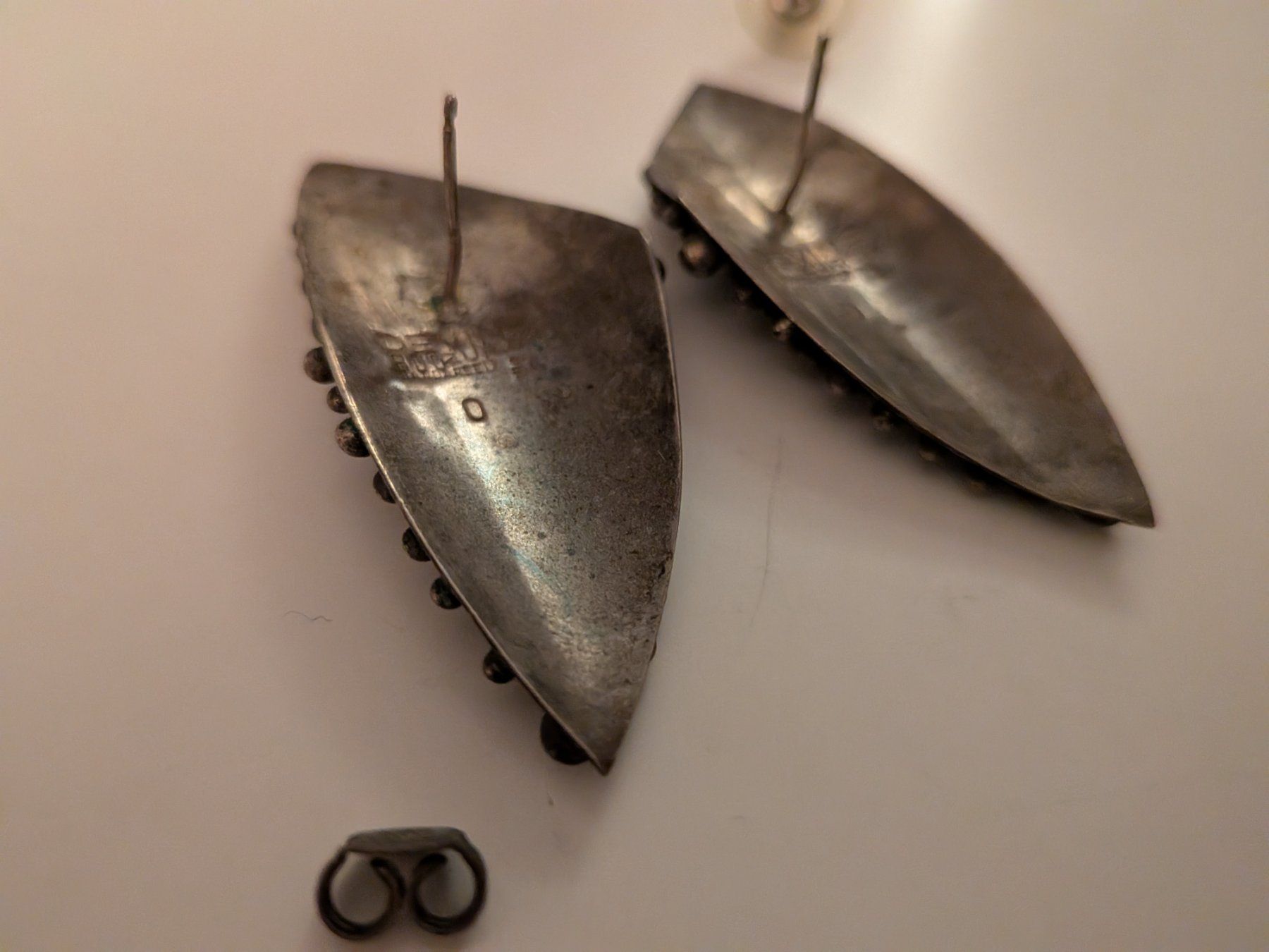Orecchini pendenti & Orecchini a lobo: Ohrstecker Silber 800 Devine Zürich – Usato da Emmen venduto da magelan 5