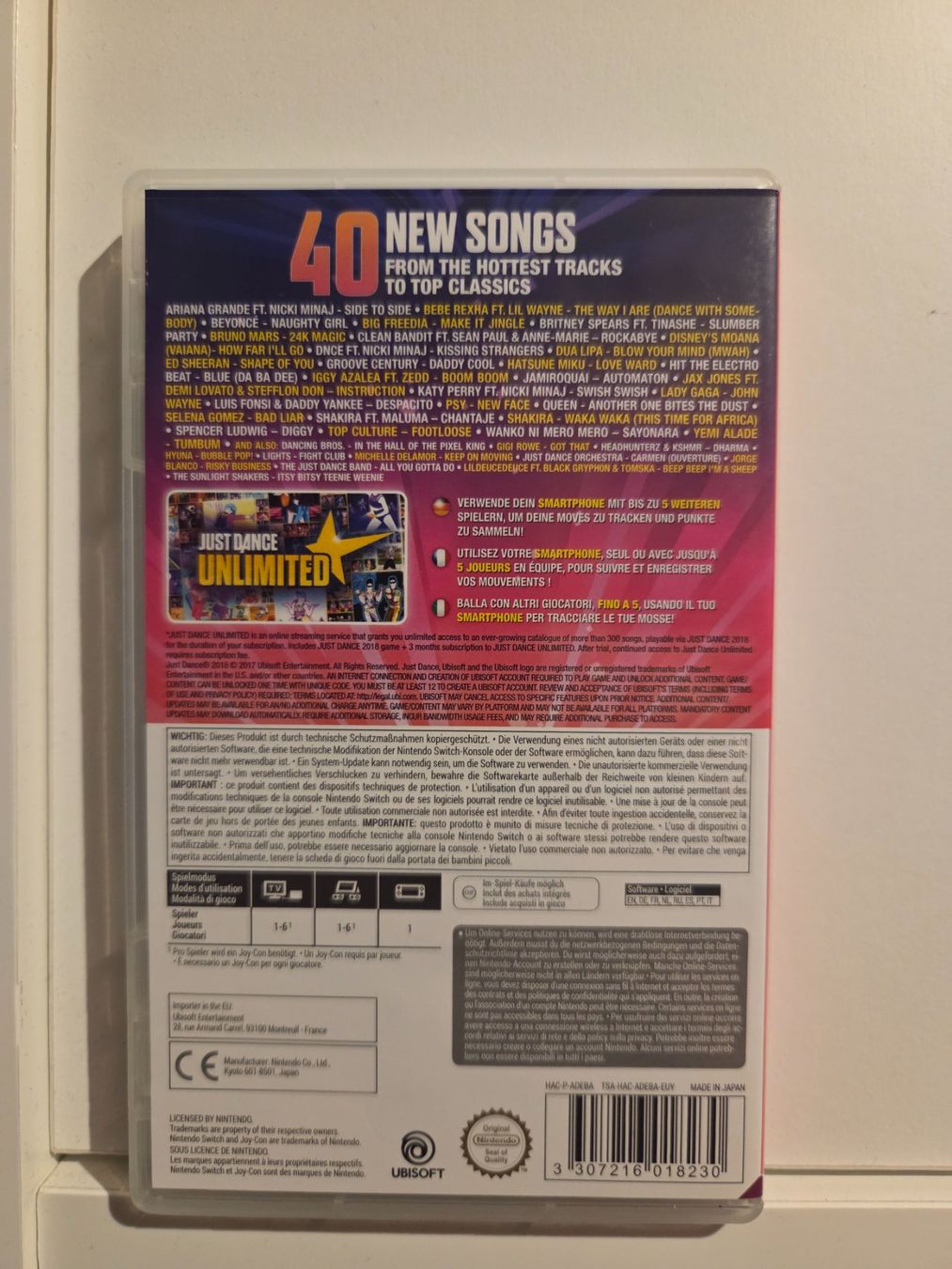 Nintendo Giochi: Nintendo Switch Spiel "Just Dance 2018" – Nuovo (secondo la descrizione) da Uznach venduto da dom_2hyx 1