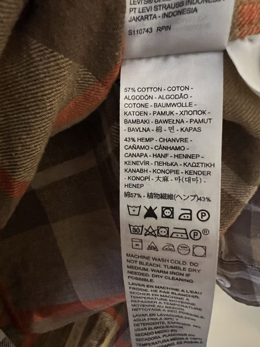 Levi's Camicie: Levi's Relaxed Hemd Gr. S – Usato da Trimbach venduto da bonehd 5