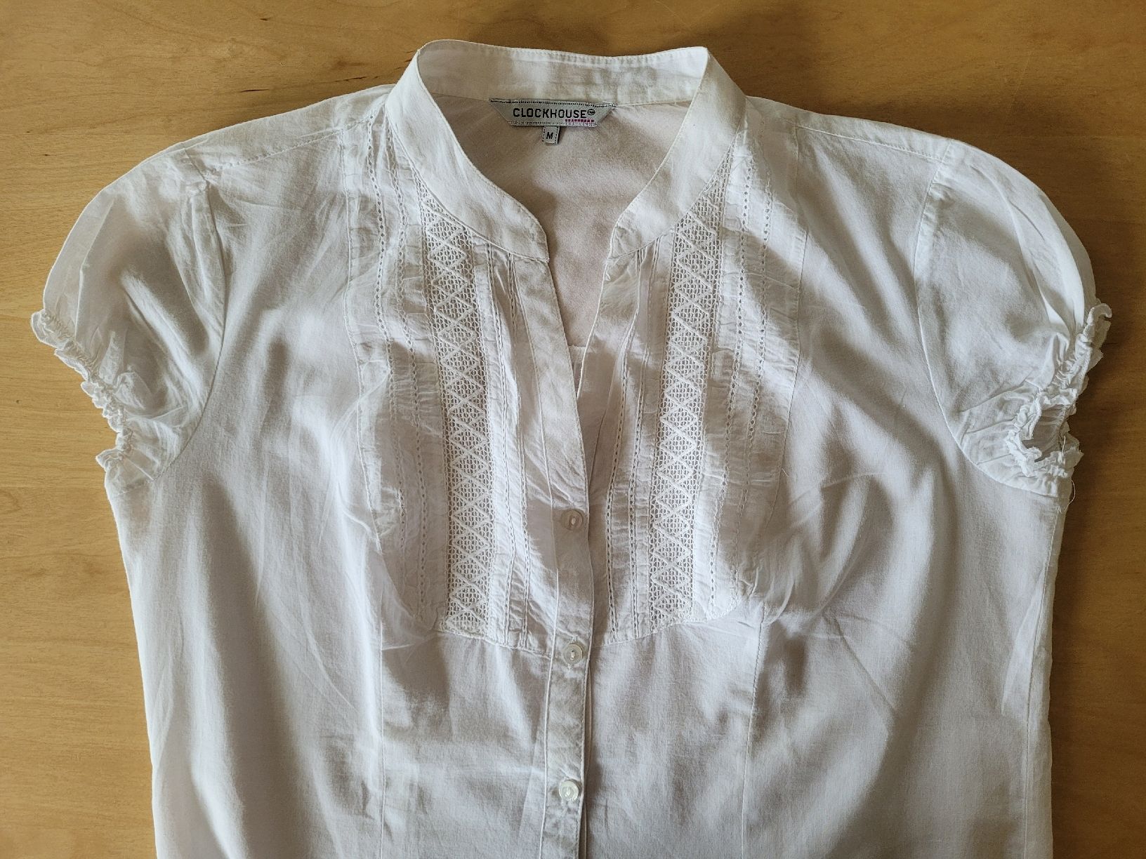 C&A Tops: Bluse Shirt Clockhouse Grösse M weiss – Gebraucht aus Wiesendangen von samoalk 3