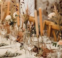 10 Flaschen/Vasen Boho Stil Hochzeit