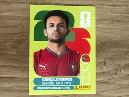Panini FIFA WM 2026 Sticker Gonçalo Ramos POR 18