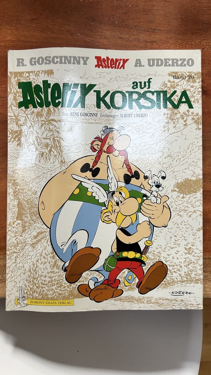 Fumetti: Asterix und Obelix auf Korsika – Usato da Basel venduto da Tshabajuju