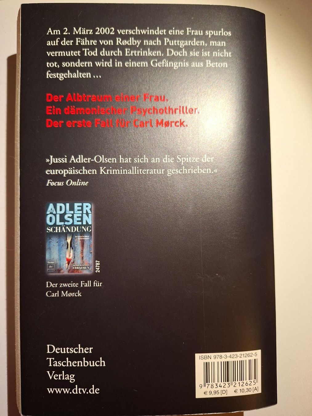 Libri: Jussi Adler-Olsen: Erbarmen – Usato da Dietikon venduto da Buchantiqdietikon 1