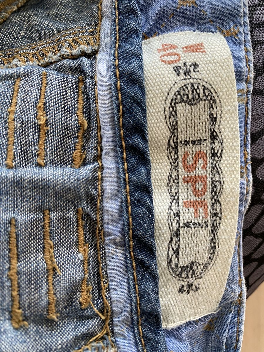 Pantaloni: 3/4 Jeans von Springfield Grösse 40 – Usato da Lachen/SZ venduto da Flower2 3