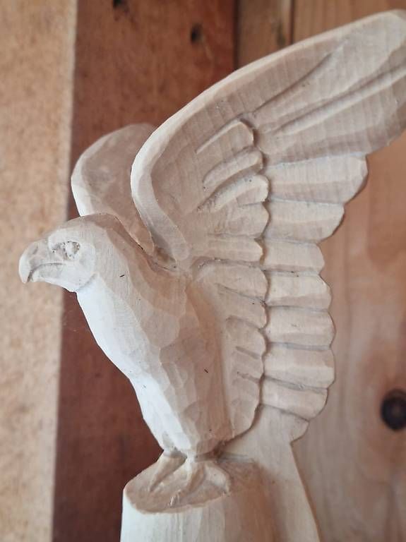 Gravures sur bois: Handgeschnitzter Adler – Neuf (Voir description) à Sempach par JaMa12