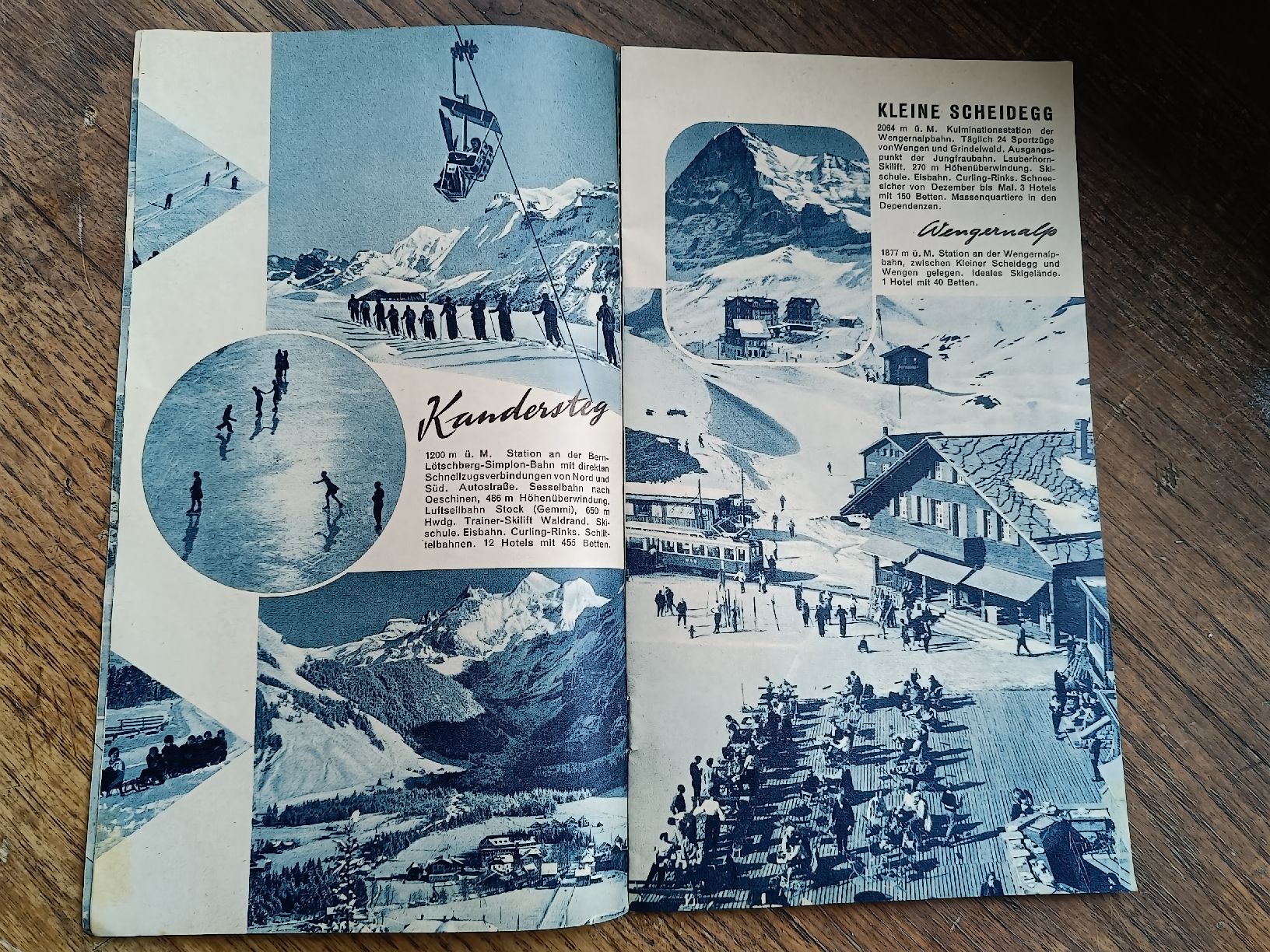 Documenti: Alter Prospekt / Berner Oberland - Ausgabe ca. 1939 – Usato da Brugg AG venduto da Ente015 3