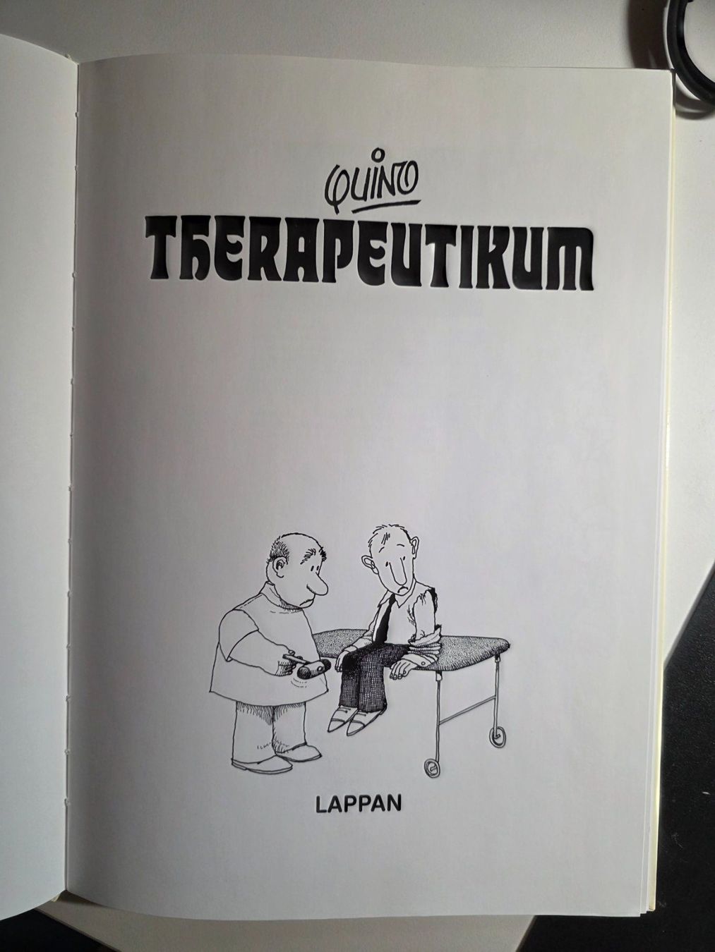 Livres: THERAPEUTIKUM - Quinto - Lappan 1988 – D'occasion à Walterswil BE par Lonitti 3