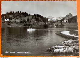 ENGELBERG - TRÜBSEE mit HAHNEN - MOTORBOOT 1950
