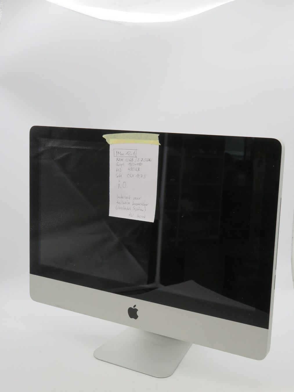 Apple Monitore: Gebrauchter Apple iMac – Gebraucht aus Reinach BL von WBZ-Flohmarkt 2