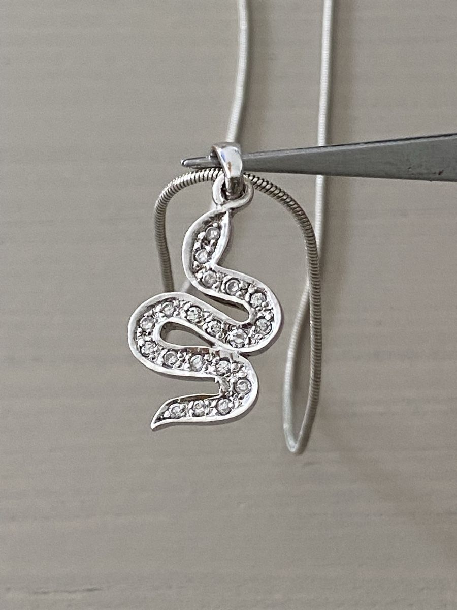 Catenine: Schlange Halskette Sterlingsilber 925 – Usato da Birr venduto da Vintage-Liebhaber 4