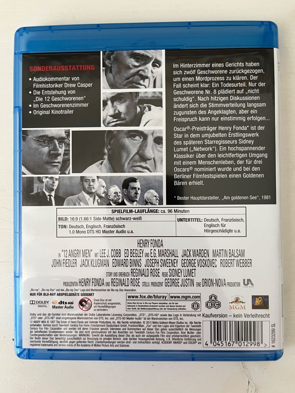 Alle DVDs: Die 12 Geschworenen / 12 Angry Men Blu-ray – Neu (gemäss Beschreibung) aus Sierre von black.box 1