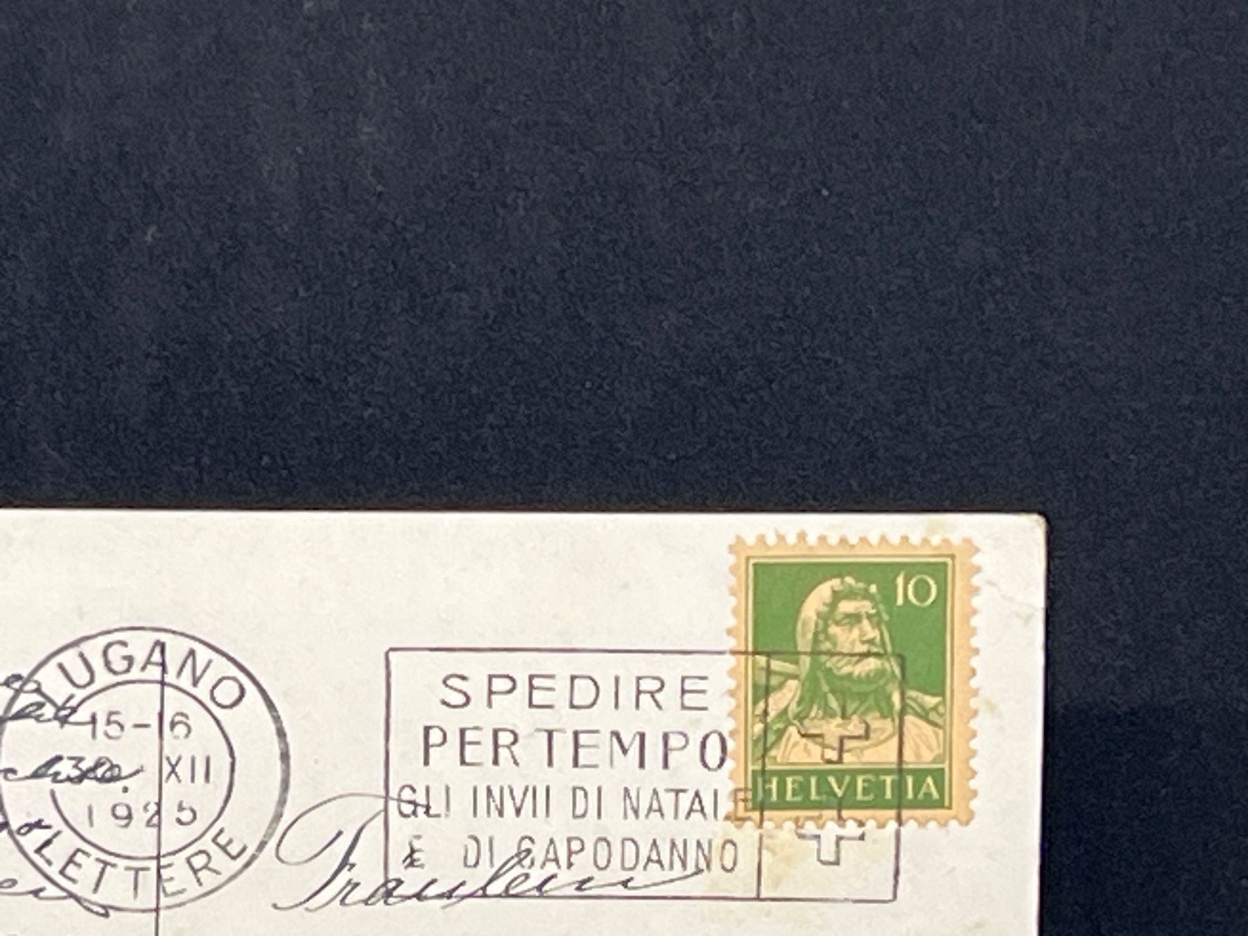 Cartoline postali: Lugano. Hôtel Ceresio e Monte S. Salvatore – Usato da Widnau venduto da Brusi9 1
