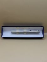 Stylo plume Waterman CF argenté, vintage, avec boîte