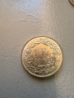 1 Franken 1967 Schweiz Guter Zustand