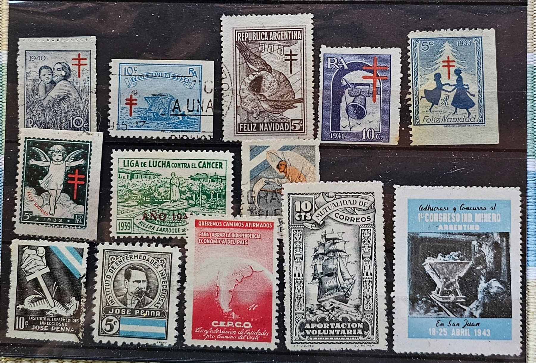 Tutti i francobolli: ARGENTINE différentes vignettes - à voir ! – Nuovo (secondo la descrizione) da Les Valettes venduto da Nuba1