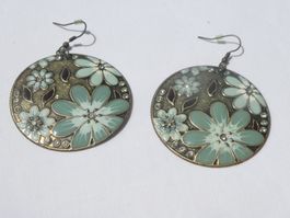 Grosse Vintage Ohrhänger, Modeschmuck
