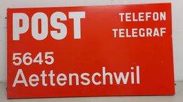 POSTSCHILD, 5645 Aettenschwil, Gebrauchsspuren