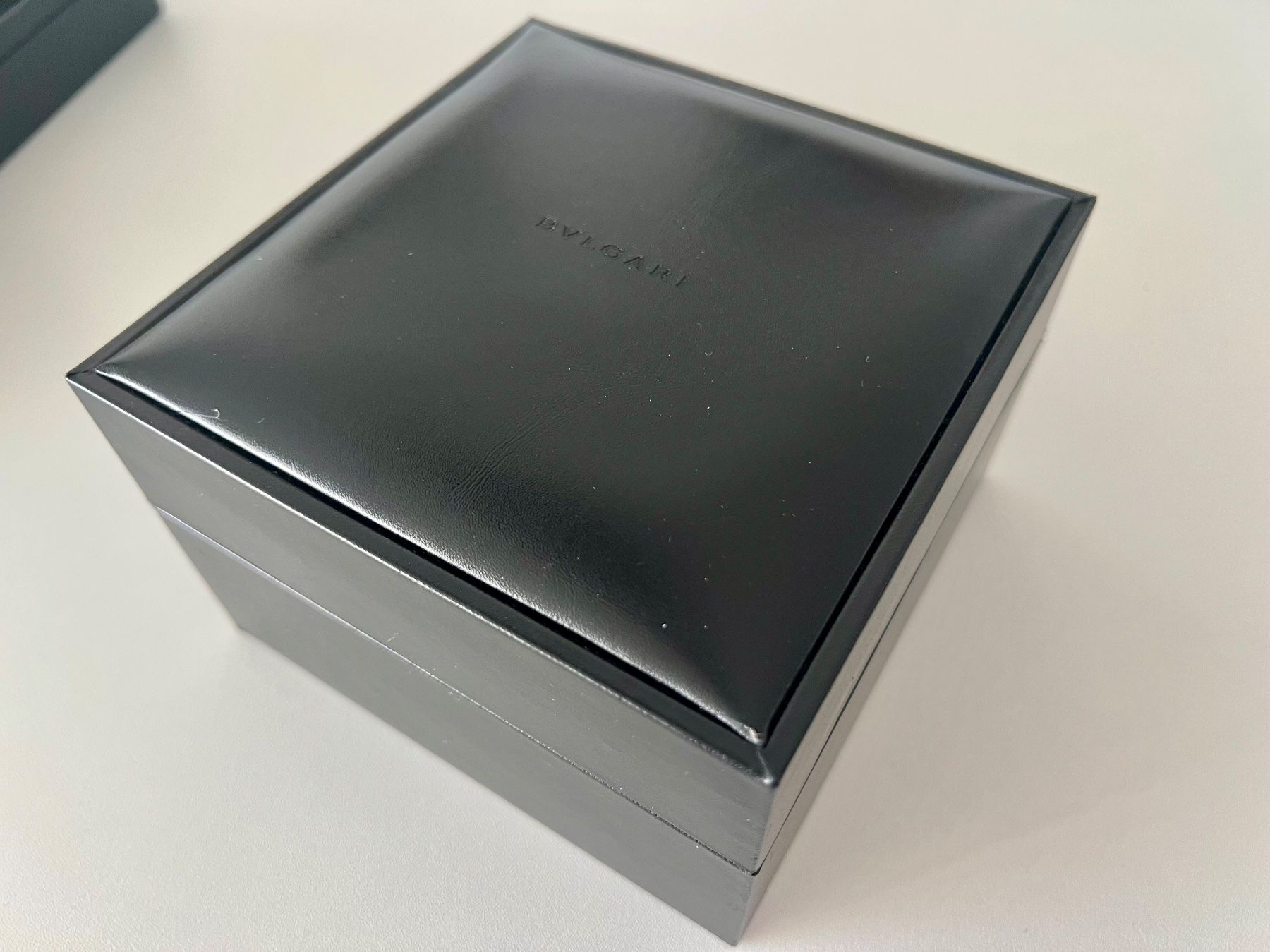 Bulgari Orologi: BULGARI / BVLGARI original black leather box with outerbox – Usato da Mont-sur-Lausanne venduto da vmi_ym5l 3