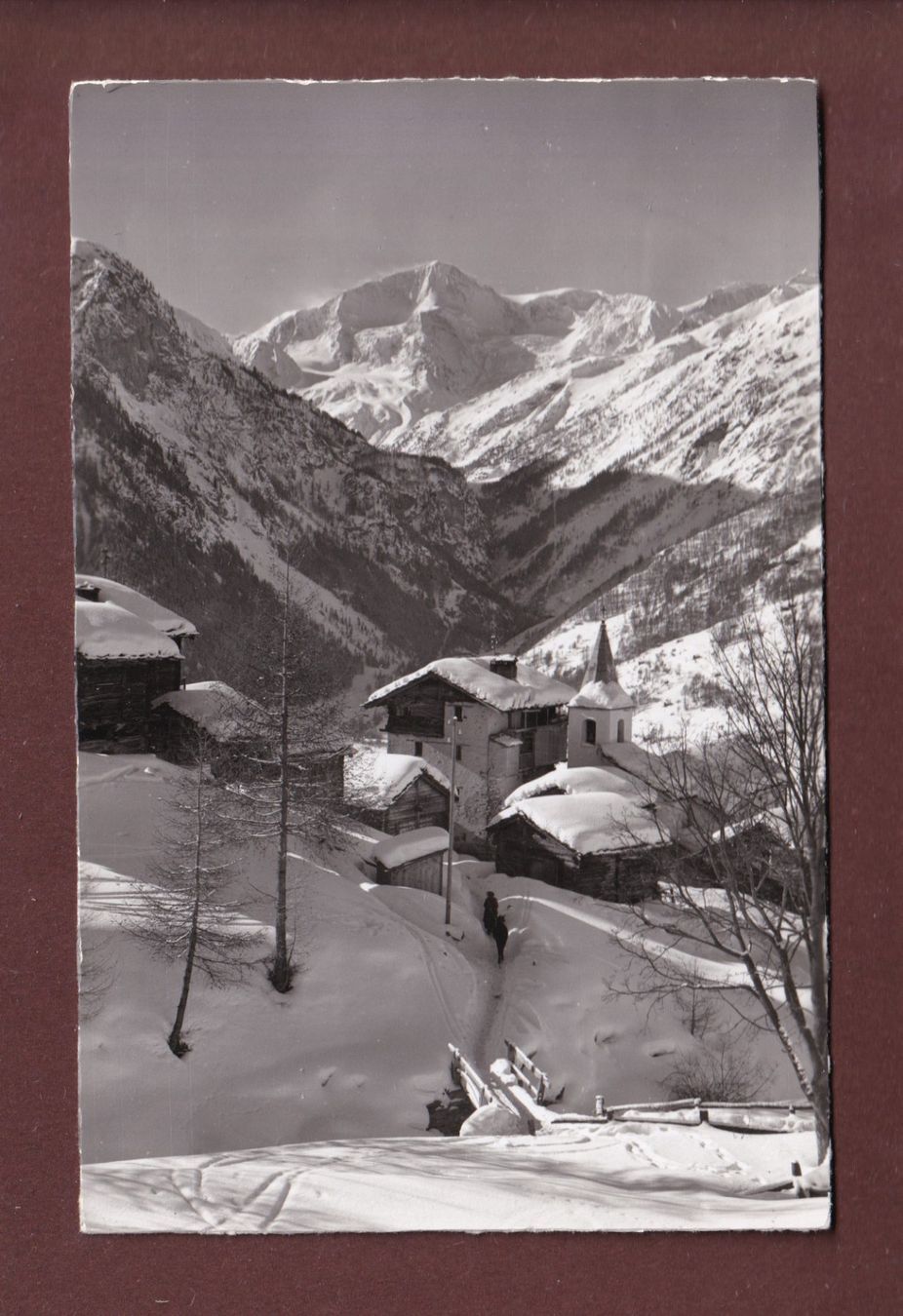 Cartoline postali: LA SAGE - Pigne d'Arolla – Usato da Pully venduto da nicecards