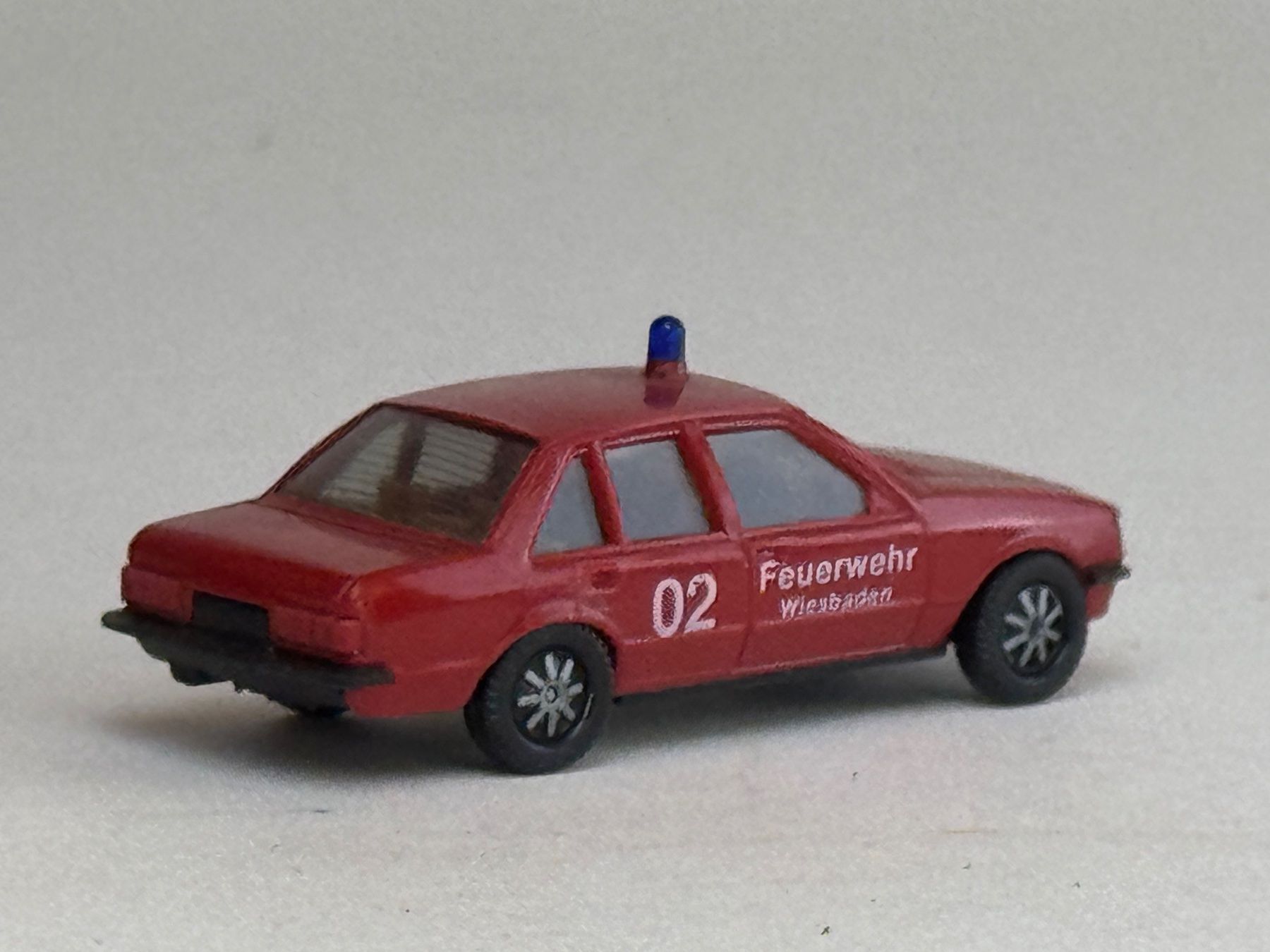 Herpa Modellini d'auto: VE1- Herpa Opel Record Feuerwehr – Usato da Elm venduto da Wikmtz 1