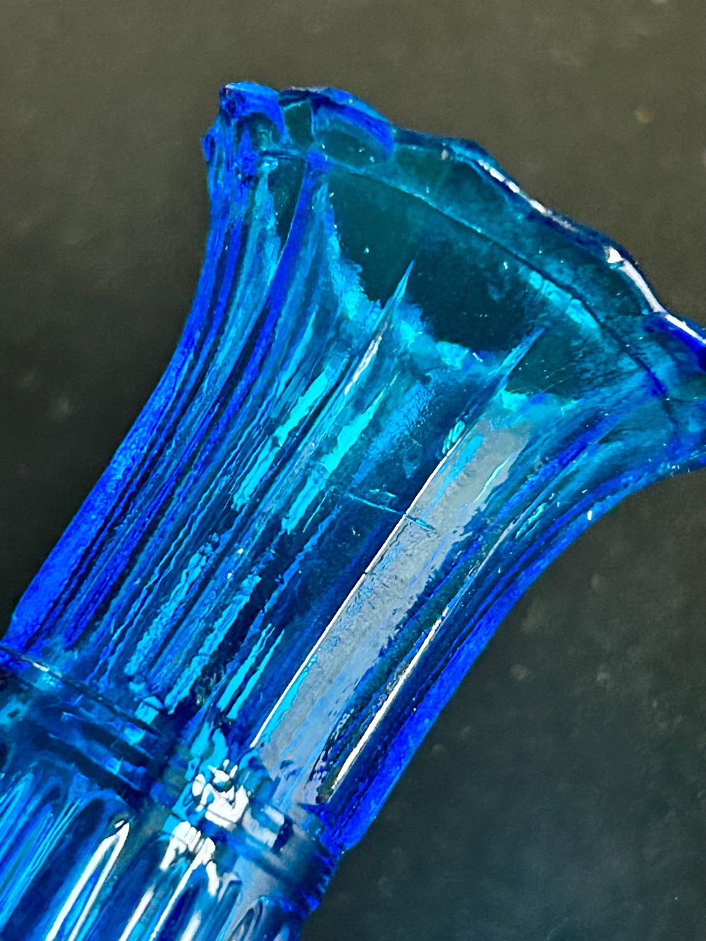 Vasen & Gefässe: Glasvase (H20.5 cm) – Gebraucht aus Dietlikon von corou_2022 7