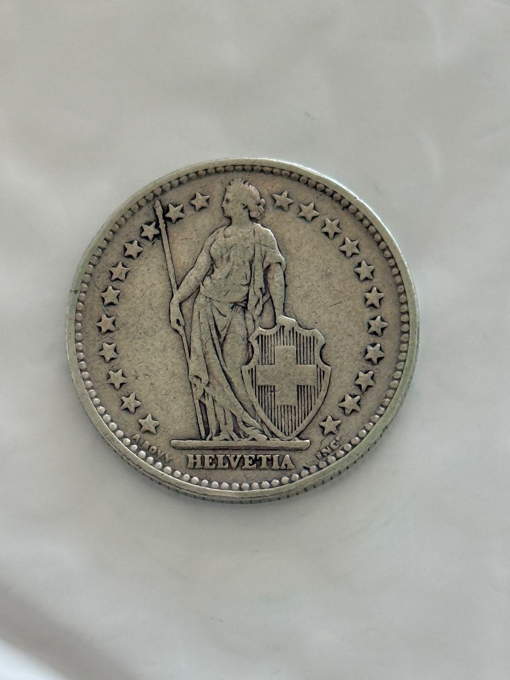 Tutti le monete: 2 Franken 1912  Silber, Rar – Usato da Wallisellen venduto da SWISS_SILVER1