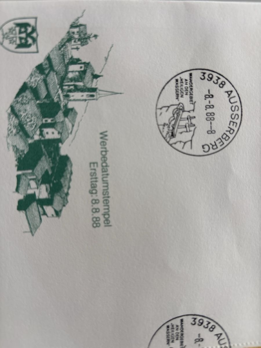 Alle Briefmarken: Couvert Ersttagsausgabe 8.8.88-8 – Neu und originalverpackt aus Unterengstringen von hab_dyp5 3
