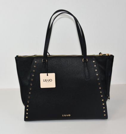 LIU JO Damen Tasche Schultertasche/schwarz/38cmx32cmx16/Neu
