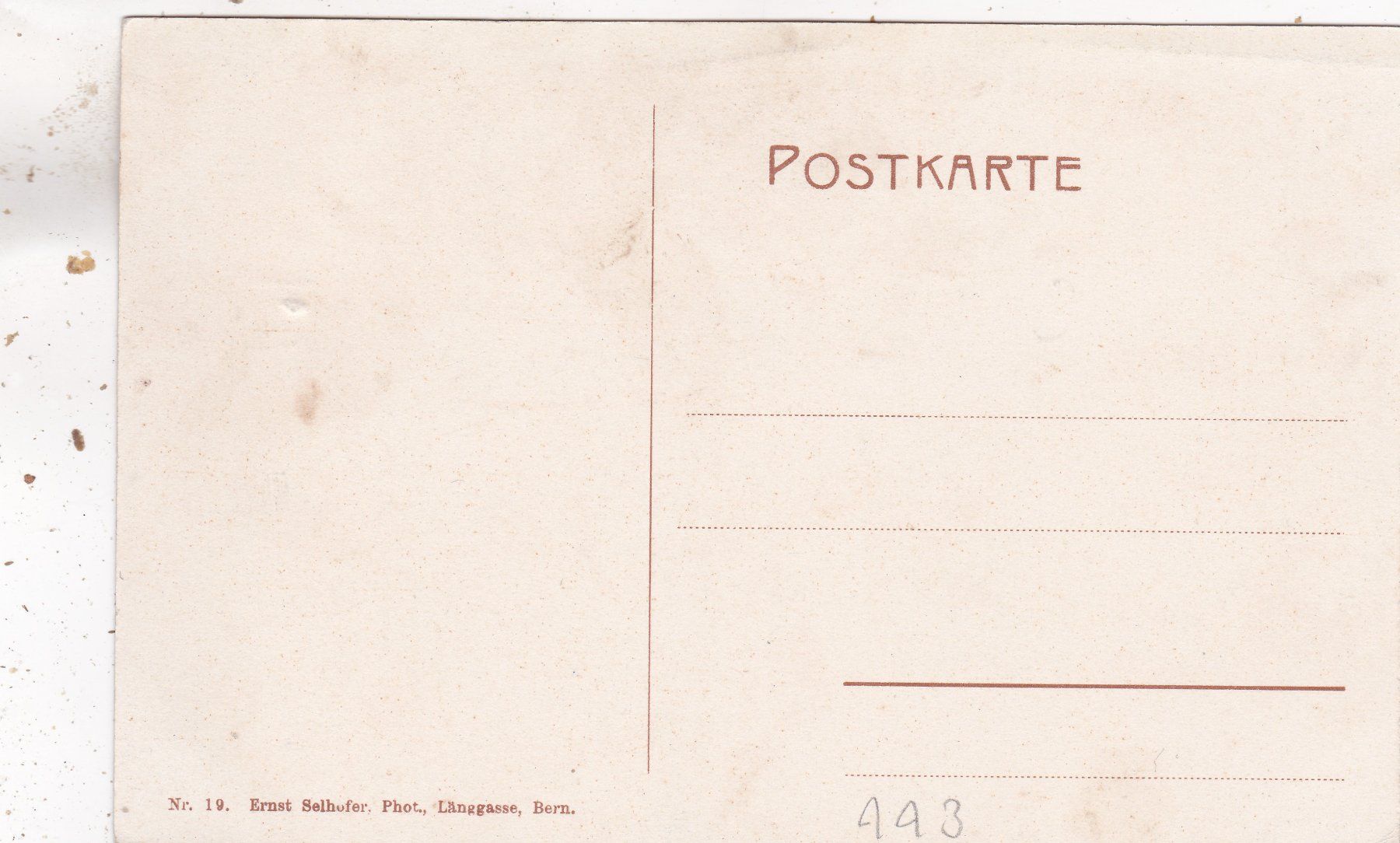Cartoline postali: Bern Diakonissenhaus Salem – Usato da Herisau venduto da Lisegrat2008 1