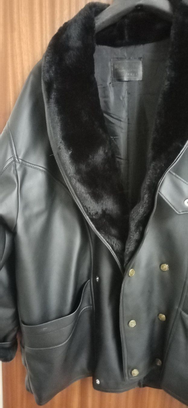 Giacche: Lederjacke, schwarz, Herren, Gr. XL – Usato da Büsingen venduto da Flohminator 1