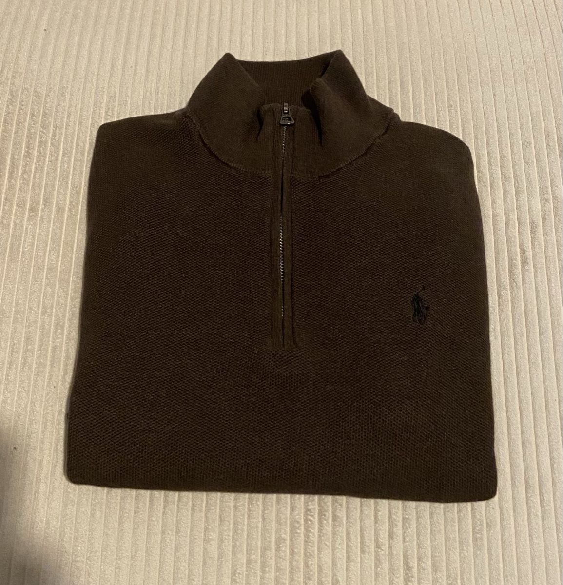 Polo Ralph Lauren Maglioni & Felpe: Polo Ralph Lauren Zip-Pullover Gr. L, braun – Nuovo (secondo la descrizione) da Chur venduto da Schwarzwiisrooot