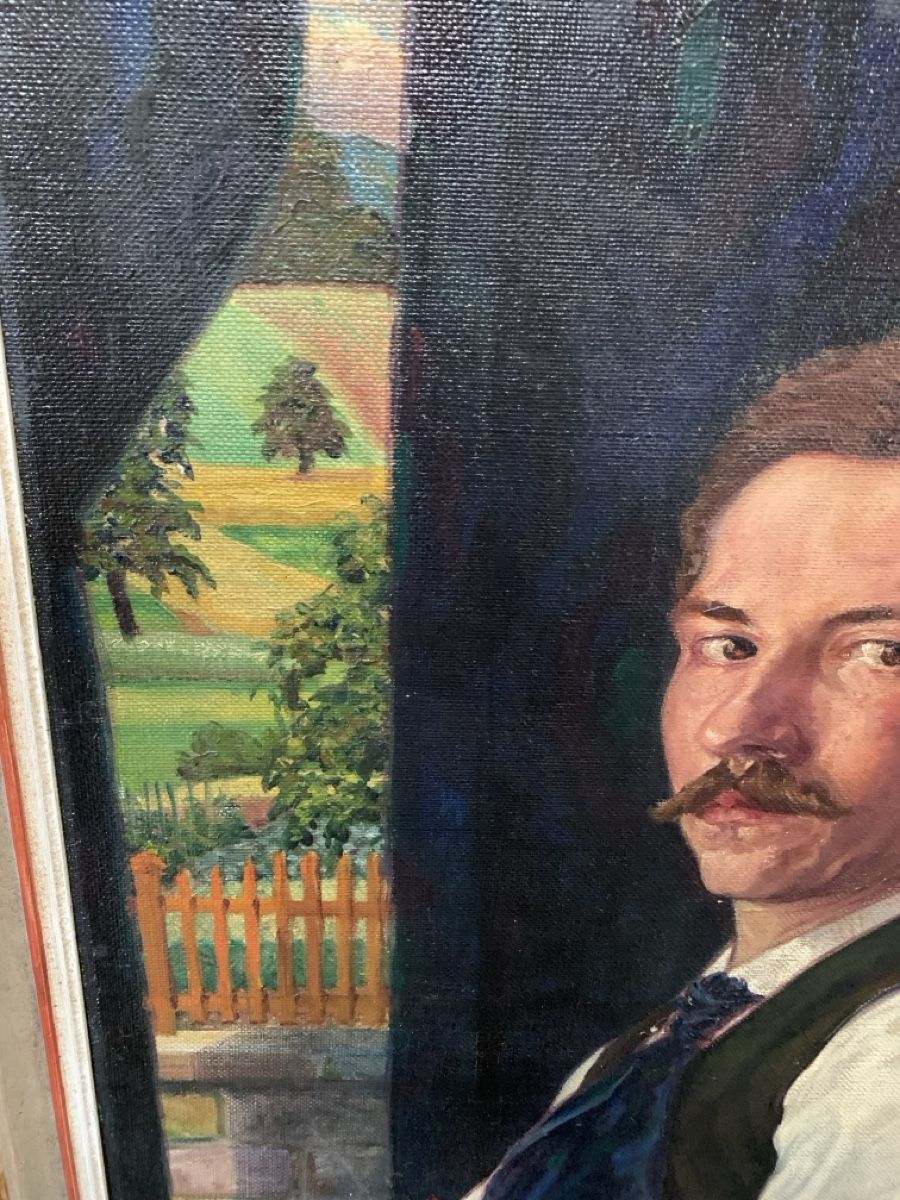 Dipinti: Sehr Interessantes Portrait – Usato da Wolfhalden venduto da SecondAntique 3