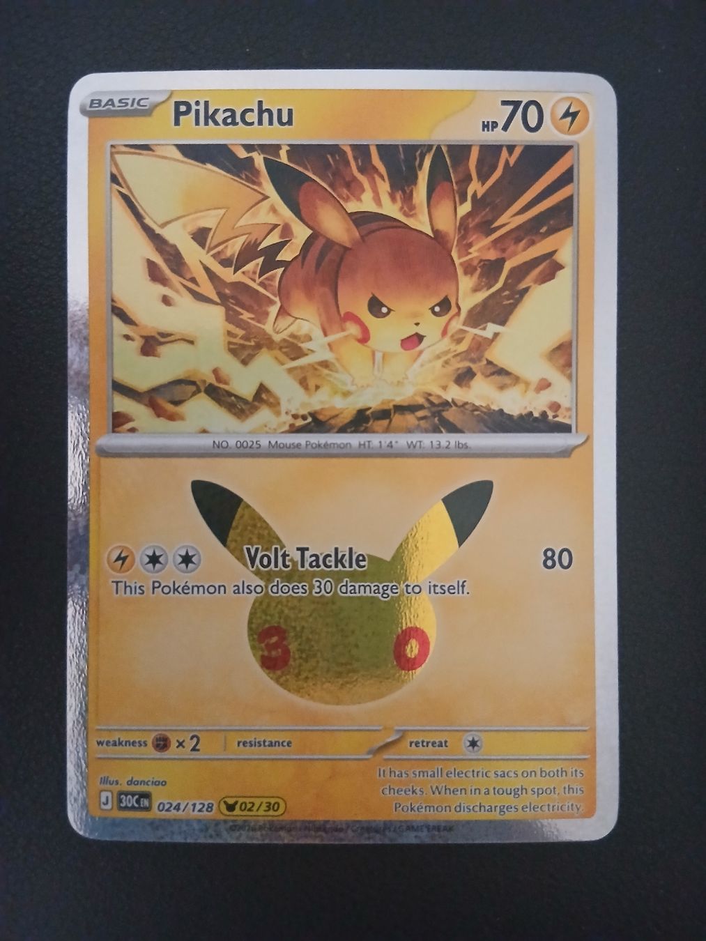 Pokémon Carte collezionabili: Pikachu Pokémon 30th Celebration Englisch – Nuovo (secondo la descrizione) da Regensdorf venduto da Baba_Basar