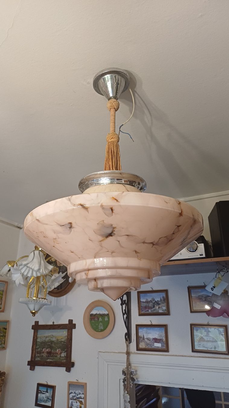 Lampade: Schöne Art Deco Lampe – Usato da Flawil venduto da Pinkmalibu