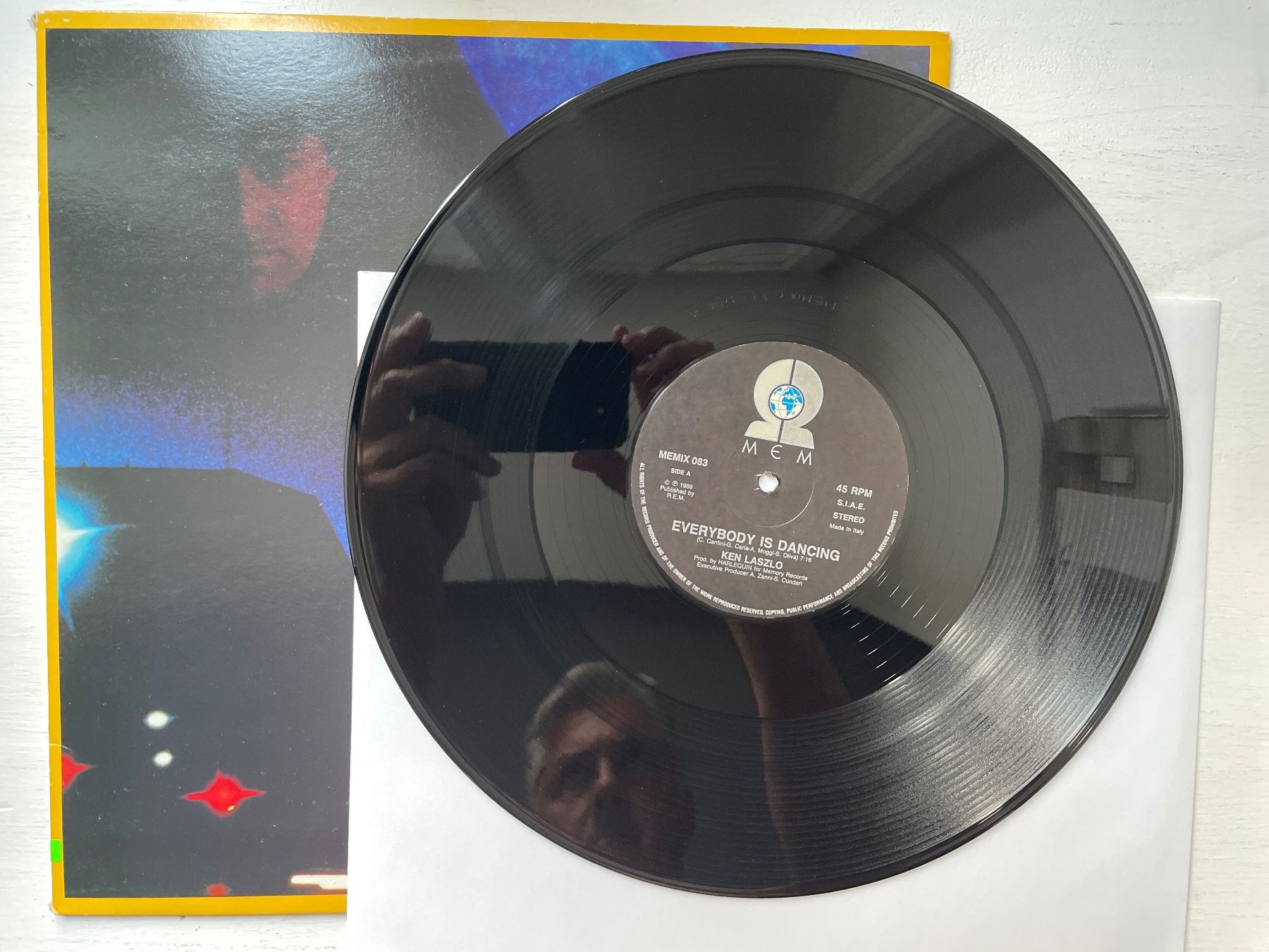 Dischi in vinile: Ken Laszlo - Everybody Is Dancing - 12" Maxi, 1989, Italo – Usato da Zürich venduto da Andy_t71 2