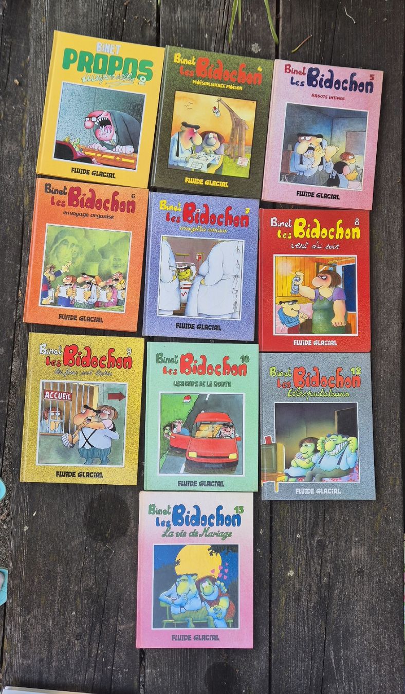 BD: BD Binet Les Bidochon plusieurs tomes – D'occasion à Genthod par Lenas9