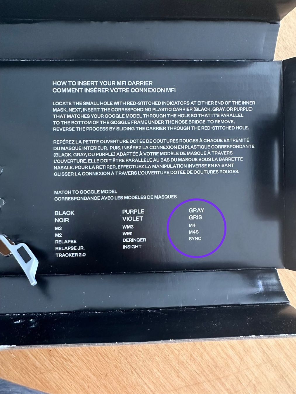 Occhiali & Lenti: Anon MFI mask carrier gray – Nuovo (secondo la descrizione) da Dürrenroth venduto da tvy_bh56 1