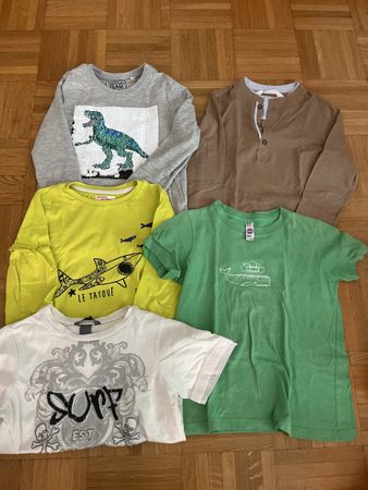 Lot de t-shirt 116 5 ans 