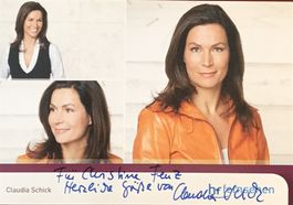 Claudia Schick Autogramm signiert Foto 10x15cm