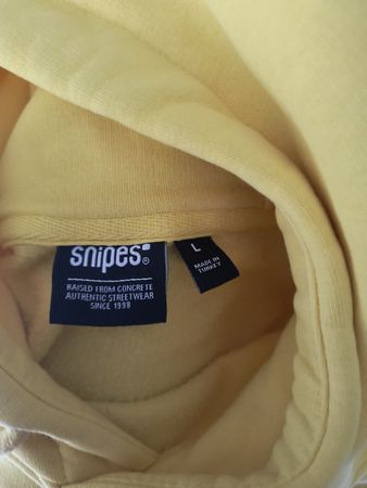 Hoodie Snipes Gelb Gr. L guter Zustand