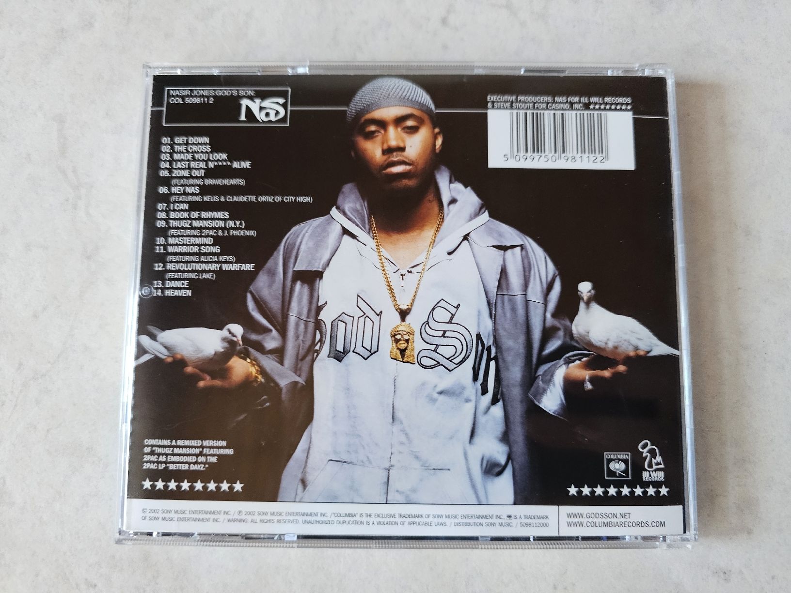 CDs: Nas  -  God's Son – Gebraucht aus Schneisingen von backstore24 1