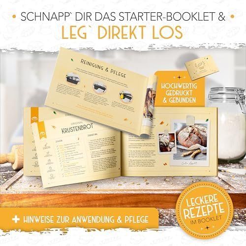 Backformen: Brotbackform Deckel Gärkorb 28cm Backform Gusseisen Brotform – Neu und originalverpackt aus Hundwil von pak_7zvn 7