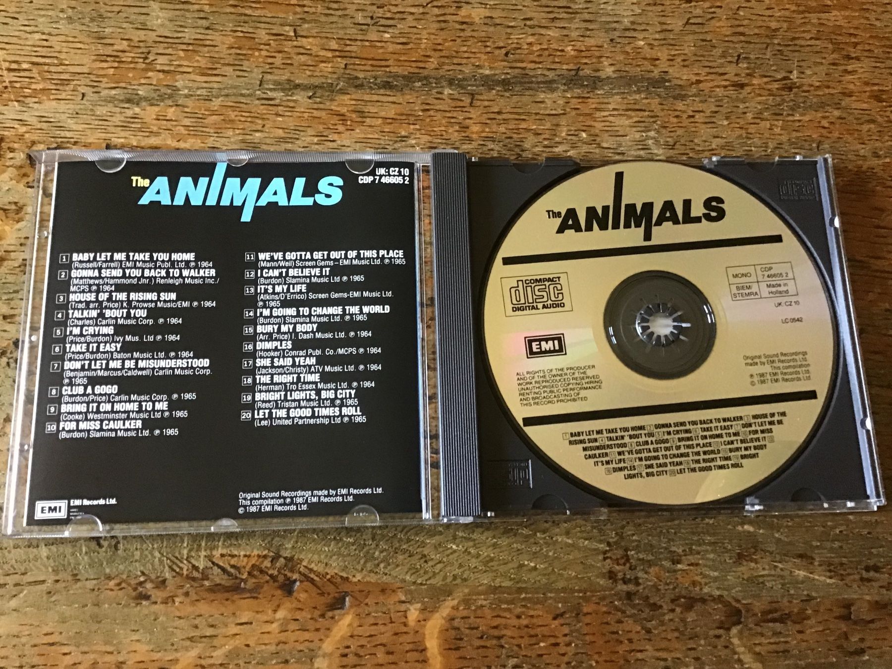 CD: CD The Animals The Singles Plus – Usato da Fully venduto da Ruby97 1