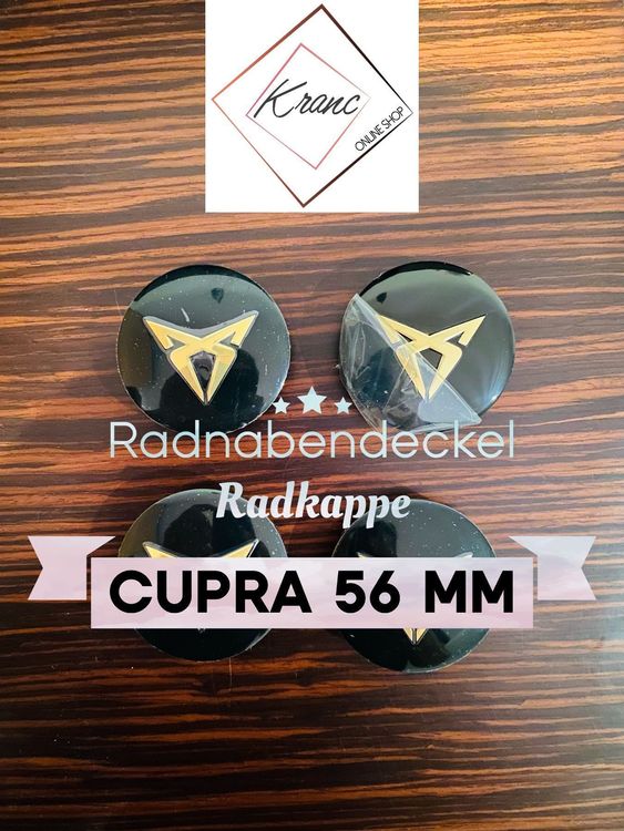 Stilvolle Cupra Nabendeckel Aufkleber Bild