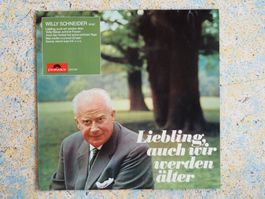 Schallplatte: Willy Schneider-Liebling auch wir werden älter