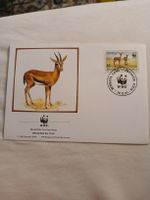 WWF Burkina Faso Premier Jour 1993 - Timbre Gazelle