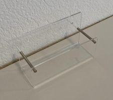 Flyer-Halter Plexiglas